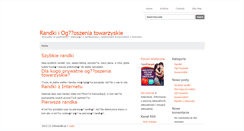 Desktop Screenshot of inforandki.pl