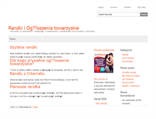 Tablet Screenshot of inforandki.pl